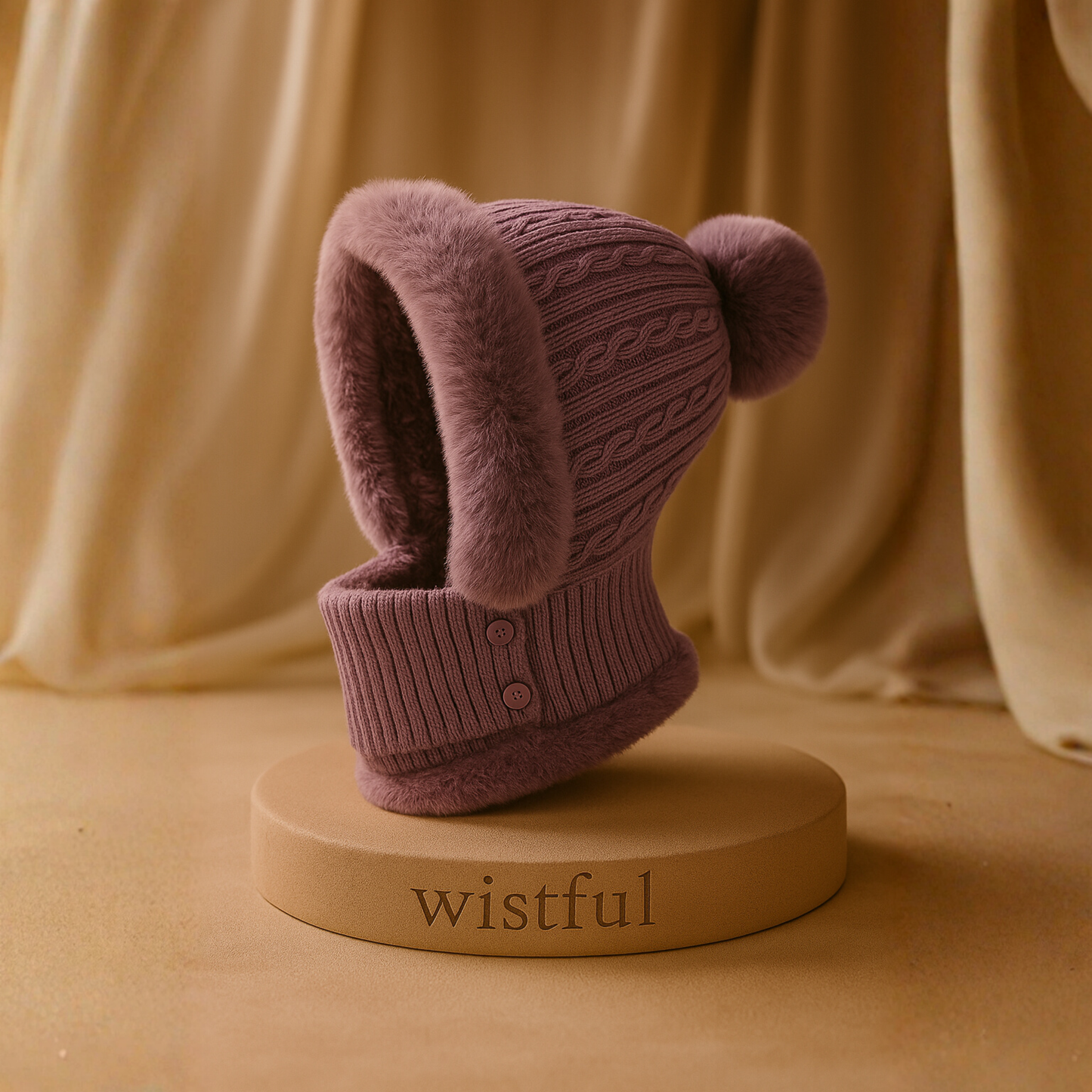 Kuscheliger Winter-Set mit Pompom™