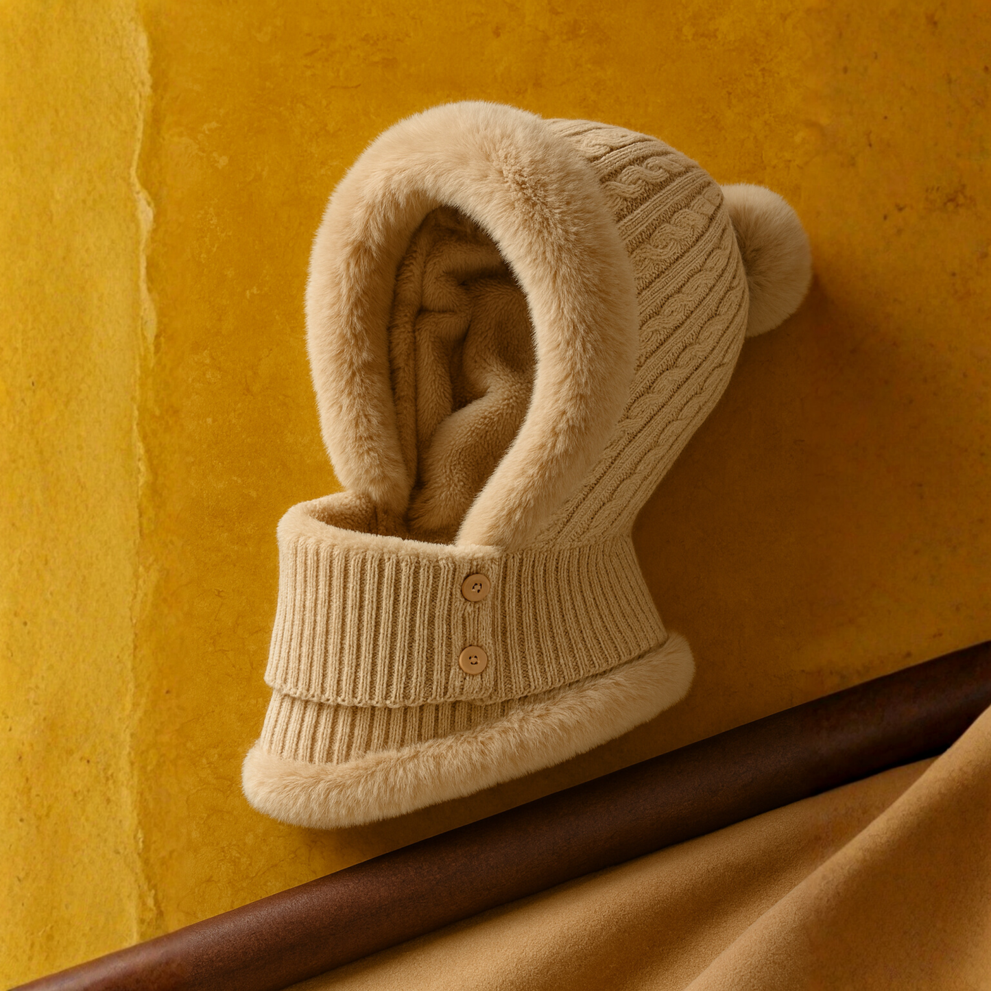 Kuscheliger Winter-Set mit Pompom™